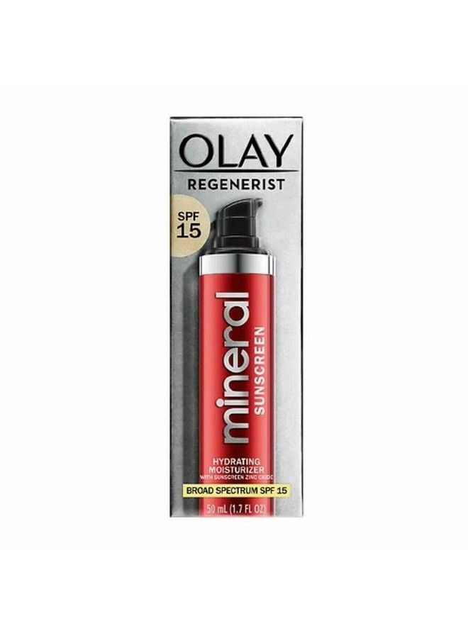 Olay Regenerist Mineral Sunscreen Hydrating Moisturizer Spf 15 17 Fl Oz - Image 2