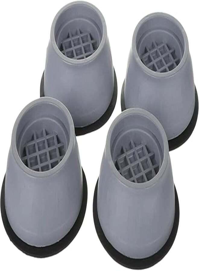 Washing Machine Rubber Feet Pads, 4 Pack Anti-Vibration and Noise Washing Machine Feet Pad Sets for Refrigerator Home Furniture Appliances，Shock and Noise Cancelling Washing Machine Support