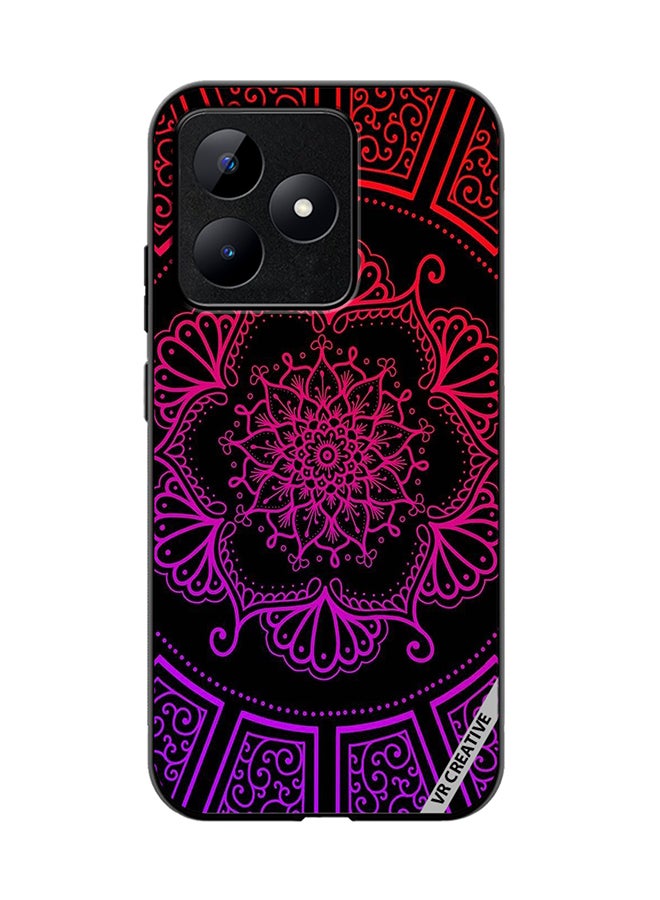 VR CREATIVE Protective Case Cover For Realme C53 Mandala Design Multicolour - Image 1