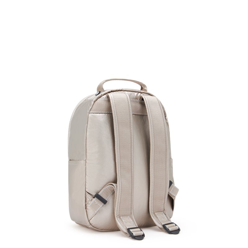kipling Seoul S Metallic Glow Small Backpack with Tablet Compartment - Image 2