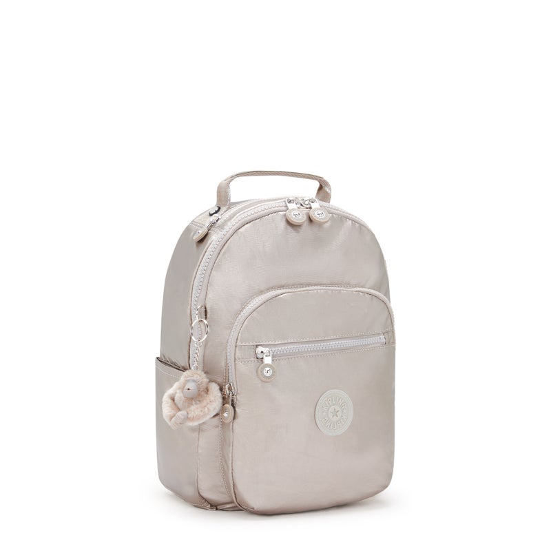 kipling Seoul S Metallic Glow Small Backpack with Tablet Compartment - Image 4