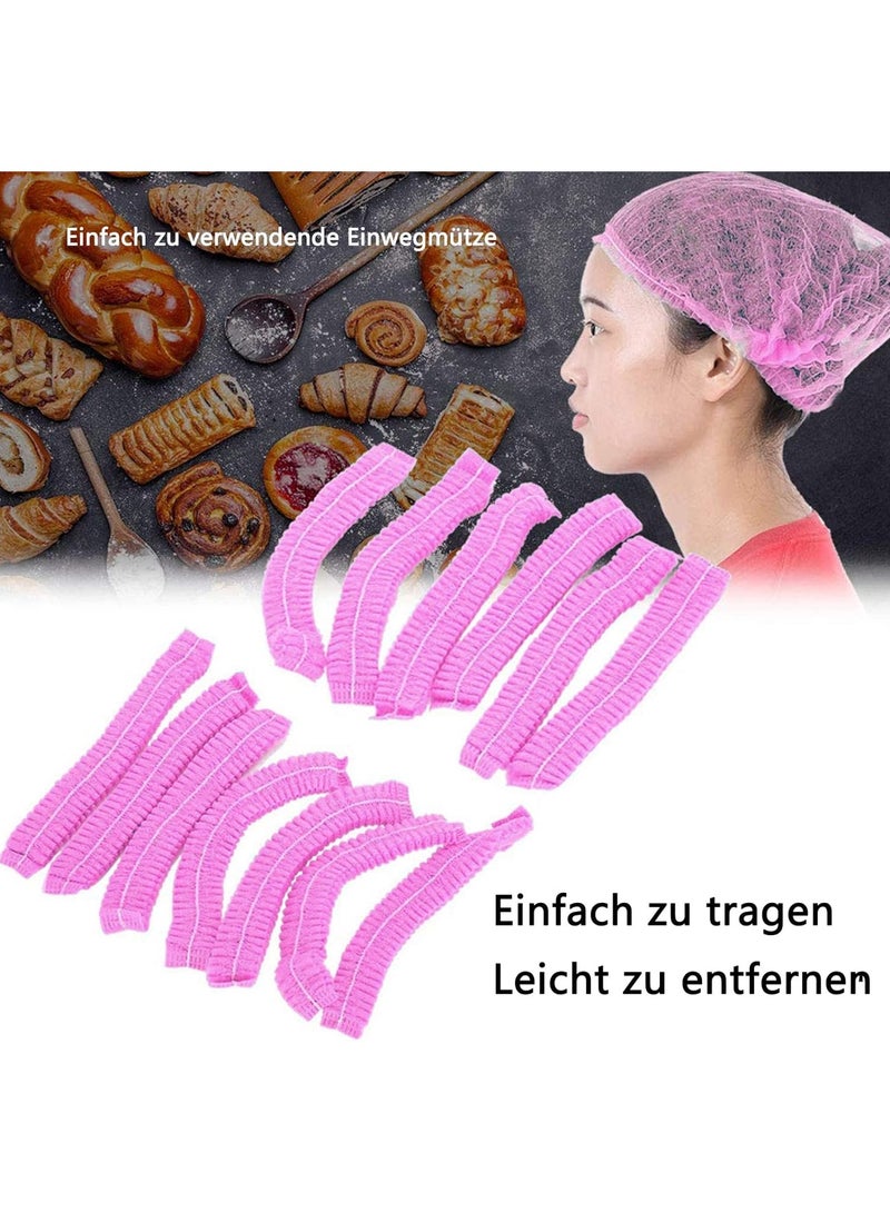 موندا 200 قطعة من أغطية الرأس للاستخدام مرة واحدة، وشبكات الشعر للمطبخ للاستخدام مرة واحدة، قابلة للتهوية وخالية من اللاتكس - أغطية رأس للاستخدام مرة واحدة، وأغطية استحمام غير منسوجة مثالية للمناطق الصحية - Image 5