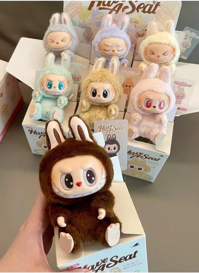 POP MART labubu Doll, Labubu Cuddly Toy, Labubu Monster Keychain, Labubu Plush Pendant, Labubu Doll, Labubu Plush Doll, Gifts for Boys and Girls  - Image 2