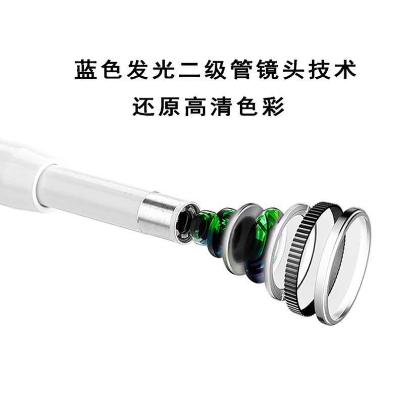 Three-In-One USB Otoscope Ear Inspection Camera – 5.5mm Wide-Angle Lens - Image 3