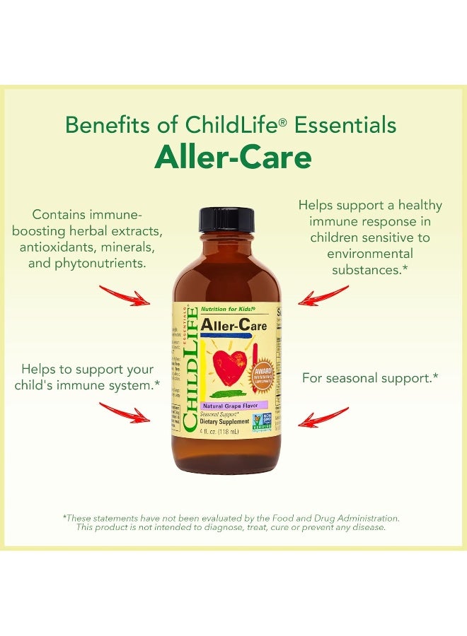 CHILDLIFE Child Life Aller-Care, Glass Bottle, 4-Ounce - Image 5