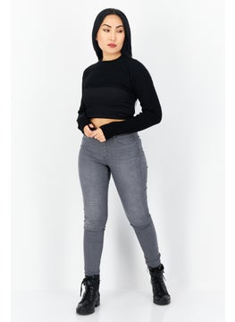 Women High Neck Knitted Sweater, Black - pzsku/Z6622A08AF3736247CA2AZ/45/_/1734876898/fe487af6-ae33-4b71-b59e-87cfc856cce0