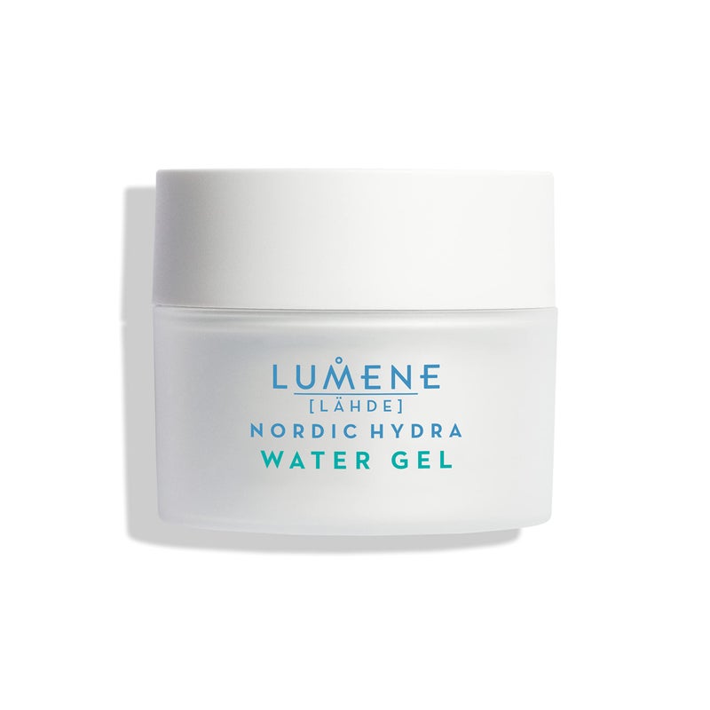 Lumene Nordic Hydra [Lahde] Water Gel - Hyaluronic Acid Gel Moisturizer - Shine Free, All Day Hydration Face Moisturizer - Niacinamide Moisturizer for Oily Skin (1.7 fl oz) - Image 1