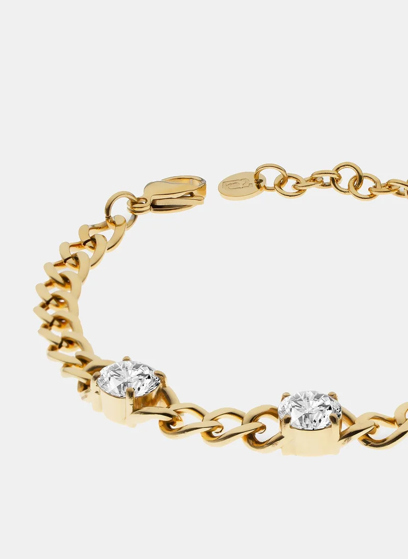 ليو جو سوار بعنصر دائري مرصع بالكريستال