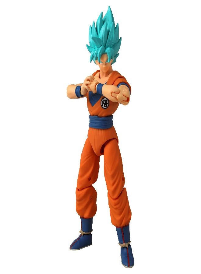Dragon Ball Super Bandai America Dragon Stars Super Saiyan Blue Goku, Version 2 - Image 4