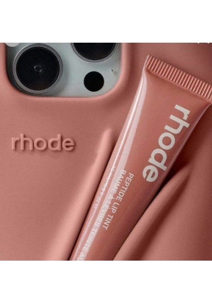 Rhode iPhone 14 Pro Case with Lip Gloss ,Mobile phone case Lipstick Set(Toast), Shockproof, scratch-resistant, portable, Rhode Applicable to iPhone 14 Pro - Image 2