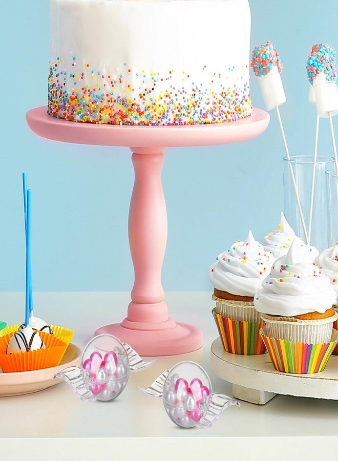 أموسفون علب حلوى شفافة من أموسفن، 12 قطعة، علب بلاستيكية لتخزين الحلوى، مثالية لحفلات الزفاف وأعياد الميلاد، علب حلوى، 3.34 × 1.77 × 1.77 بوصة - Image 3