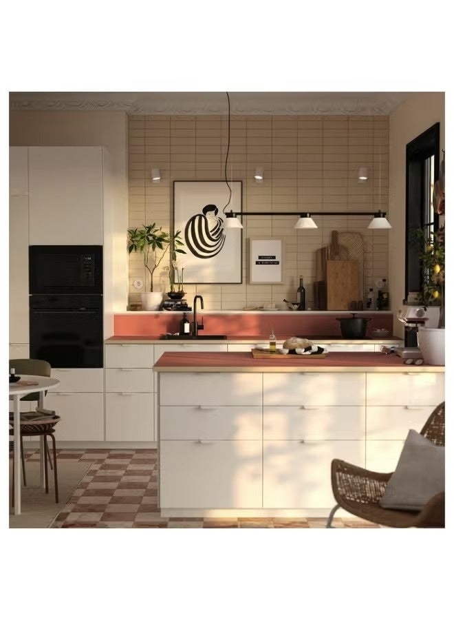 Pendant lamp with three bulbs, black/white - Image 2