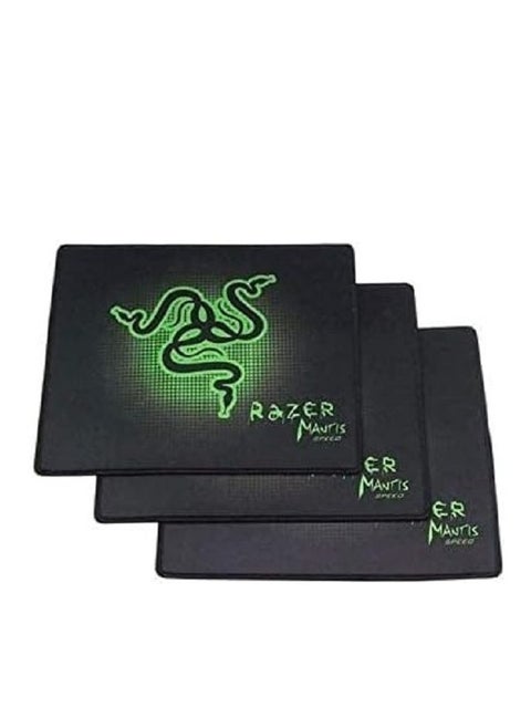 3PCS Razer Mantis Large Professional Mouse Pad Snake Design - Multi Color