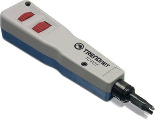TRENDnet Punch Down Tool With 110 And Krone Blade, Insert & Cut Terminations In One Operation, Precision Blades Are Interchangeable & Reversible, Network Punch Tool, Grey, TC-PDT,White - pzsku/Z66232ADE0DA5B68FCB8CZ/45/1749324608/b8b1400f-85e7-43e8-8b23-3f1e1426b806