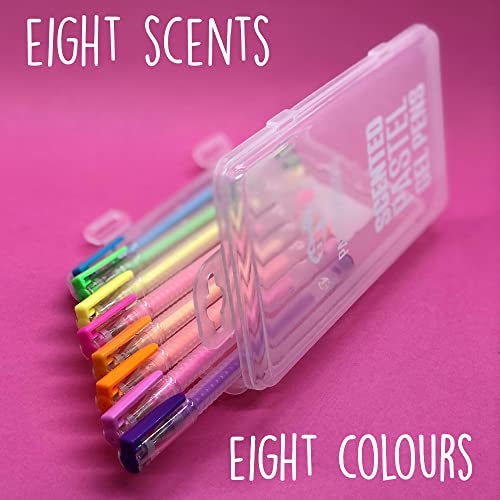 Tinc Pastelicious Fruit-Scented Liquid Gel Pens Set with Case for Kids | for use at School & Home - Range of 8 Colours with a Fruity Fragrance | for Girls and Boys - Pastel Neon Colours - Pack of 8 - Image 2
