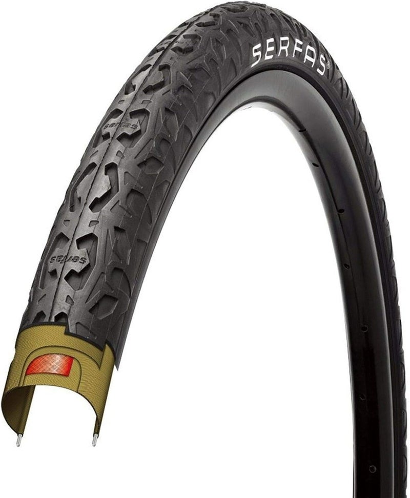 Serfas Drifter Tire with FPS - Dual Purpose Mountain Bike Tire - Image 1