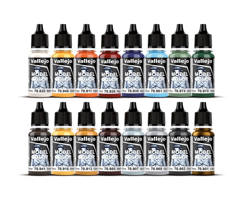 Vallejo - Naval (Steam Era) Acrylic Paint Set | Model Color | High Pigmentation Colors| Realistic and Historical Finishes for painting Steamships of any Era | 16 Bottles x 18 ml. (0.60 fl.oz) - Image 5