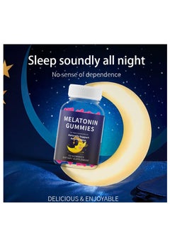 CARLYLE Melatonin Sleep Gummy Bears 60 Count Night Sleep Aid Natural Berry Flavor Vegan Non GMO Gluten Free  - Image 4