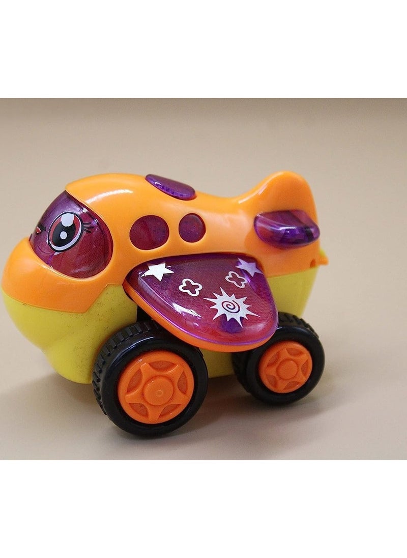 TOY GARDEN SGTT PRO 4-Piece Unbreakable Friction Powered Toys – Car, Helicopter, Plane & Train for Kids, Durable Vehicles Set for Toddlers  - Image 5