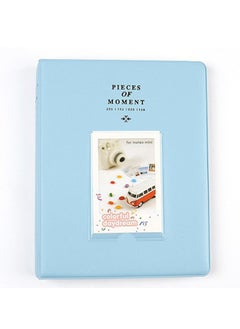 أوزون 128 فتحة بطاقة مناسبة لسلسلة Fujifilm Mini Album Instax Instax: مثل Instax Mini 7s و 8 و 25 و 50s و 70 و 90 وما إلى ذلك ، سلسلة Instax Square: مثل Instax Square Sq10 و Sq20 وما إلى ذلك ، سلسلة Instax Wide: مثل Instax Wide 300 و Wide 210 وغيرها من الكاميرا الفورية Polaroid Flamingo Sky Blue  - Image 1