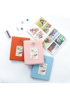 أوزون 128 فتحة بطاقة مناسبة لسلسلة Fujifilm Mini Album Instax Instax: مثل Instax Mini 7s و 8 و 25 و 50s و 70 و 90 وما إلى ذلك ، سلسلة Instax Square: مثل Instax Square Sq10 و Sq20 وما إلى ذلك ، سلسلة Instax Wide: مثل Instax Wide 300 و Wide 210 وغيرها من الكاميرا الفورية Polaroid Flamingo Sky Blue  - Image 2