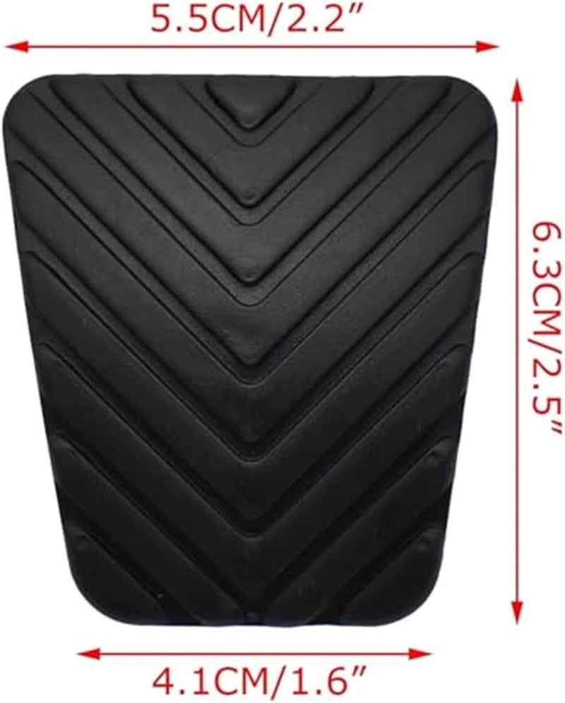 Wivplex Car Brake Clutch Pedal Rubber Pad Cover - Image 4