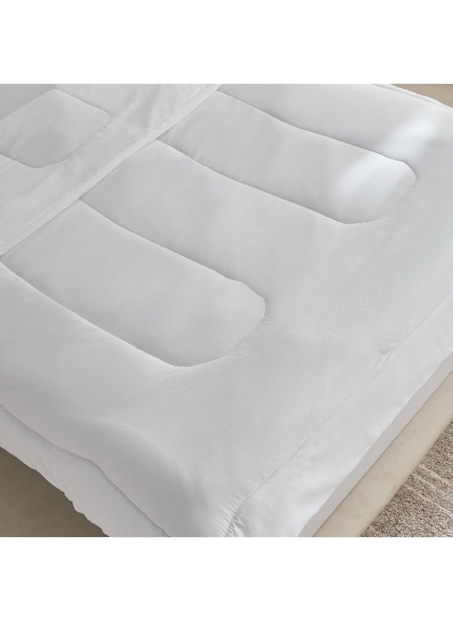 Home Box Axis Solid Microfiber Double Comforter 230 x 200 cm  - Image 1
