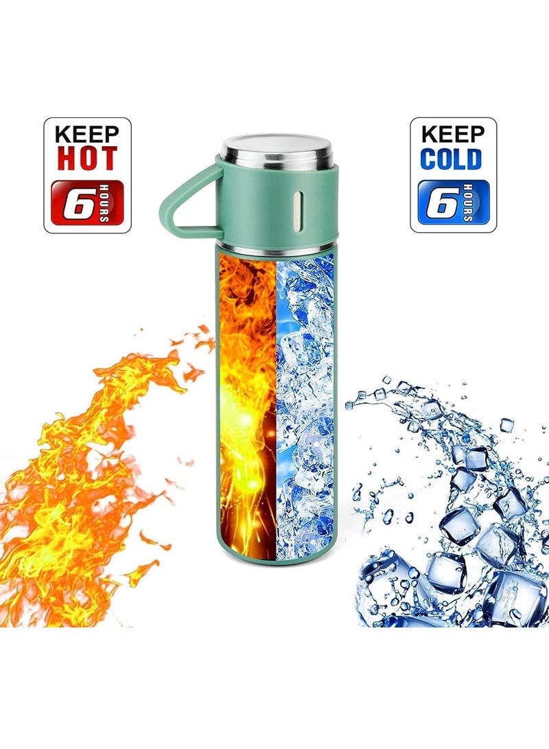 TIGER NEW Vacuum Insulated Flask 500ml/17.6oz Stainless Steel Thermo-Bottle with Cup – Keeps Drinks Hot & Cold, Ideal for Coffee, Water, and Beverages – Durable and Leak-Proof Design - Image 3