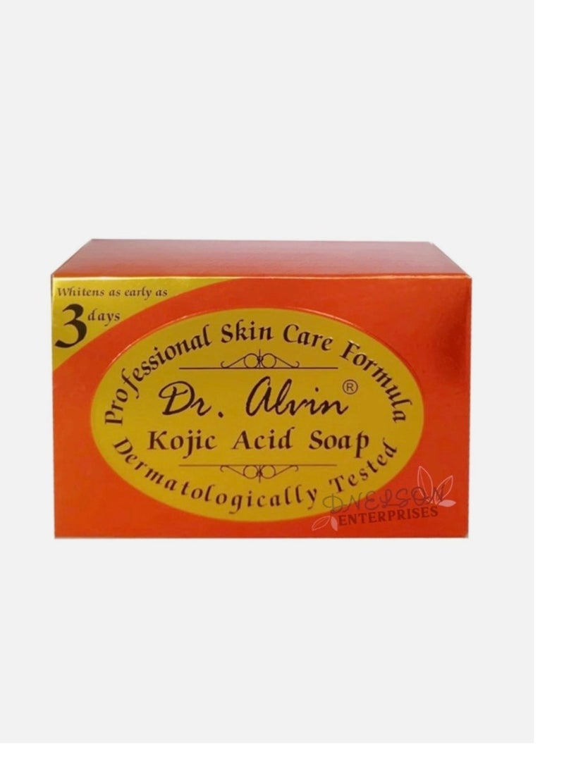 دي آر. ألفين دكتور ألفين صابون حمض الكوجيك 135 جرام - Image 1