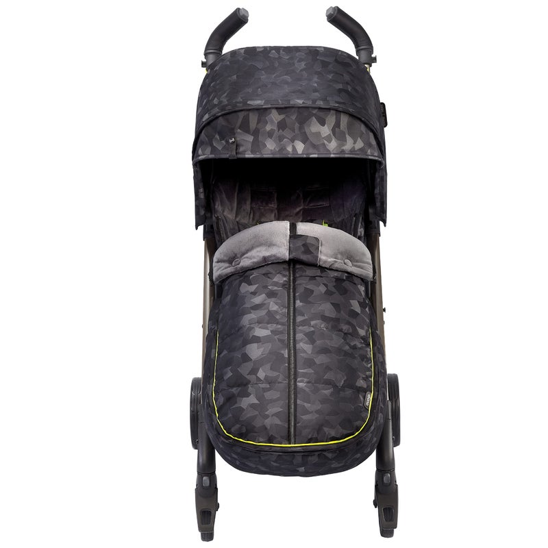 Diono Luxury All Weather Stroller Footmuff, Universal Fit from Baby to Toddler with Cozy Super Soft Padding, Weatherproof, Water Resistant Lining, Black Camo - Image 2