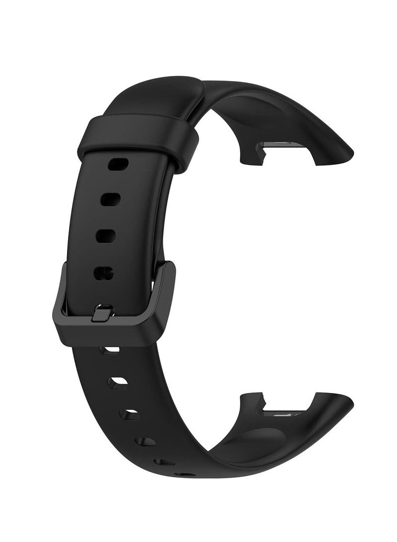 متوافق مع الدخن مي باند 7 برو استبدال سوار سيليكون استبدال سوار للرجال السيدات لينة ودائمة - Image 3