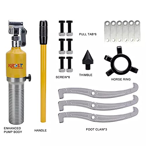 KROST 5 Ton Hydraulic Gear Puller Bearing Puller 3 in1 Pumps Oil Tube Drawing Machine - Image 3
