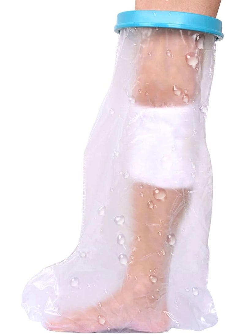 Arabest Waterproof Leg Cast Cover for Shower Adult, Cast Protector for Broken Leg, Reusable Water Resistant Adult Cast Bag for Swimming Bathing with Watertight Seal Cast Cover Leg for Leg Foot Ankle Adult - Image 1