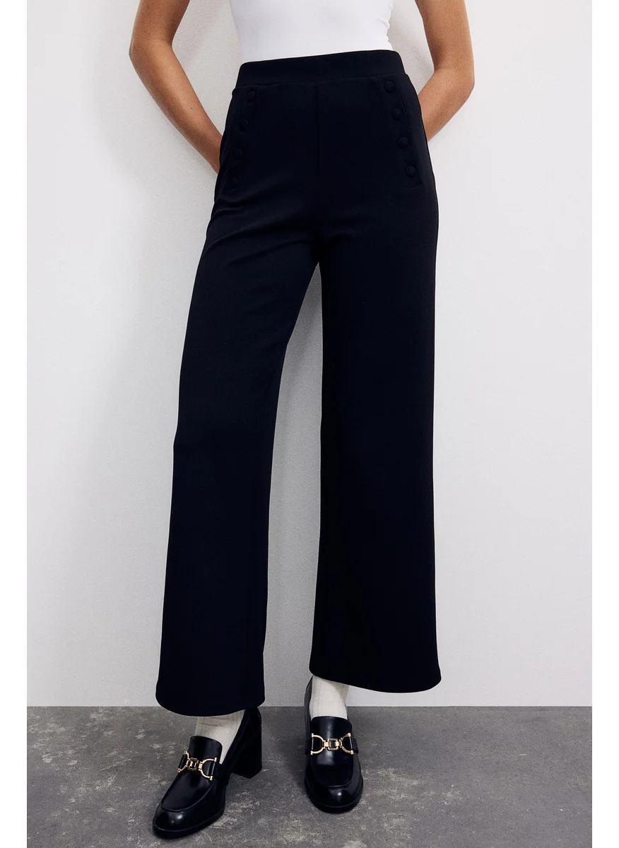 H&M Button-Front Trousers