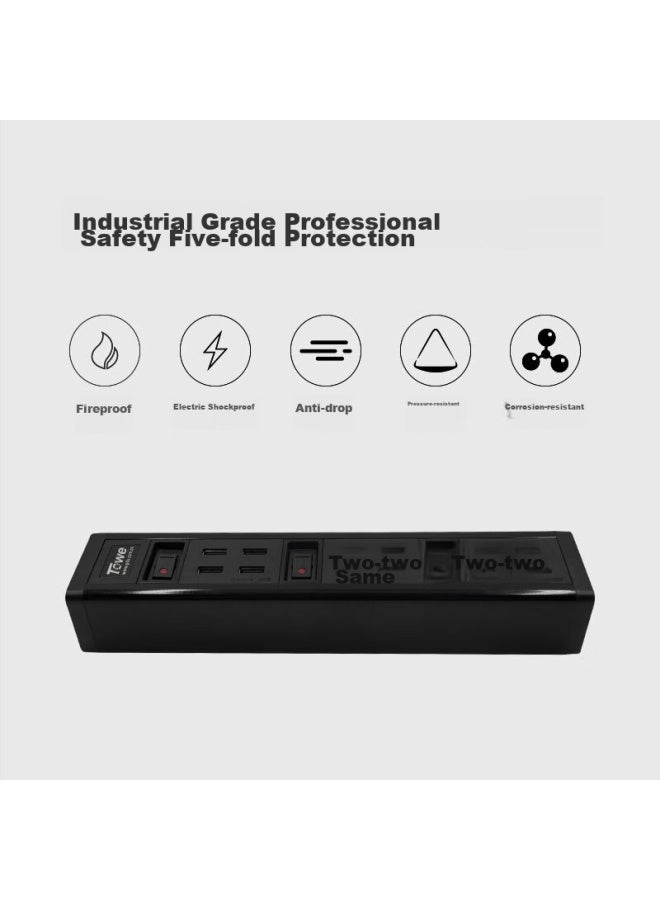 Towe Multi-port Usb Industrial-grade Charging Socket, Pdu Power Strip, 12 Usb Ports With Individual Control - Image 3
