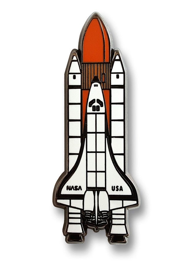 Pinsanity Space Shuttle Enamel Lapel Pin - Image 1