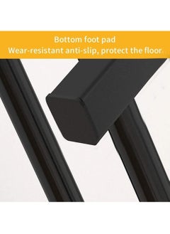 RollsTimi  Clothes Rack Multifunctional Clothes Coat Shelf Home Bedroom Storage Organizer Double Metal Stand  - Image 5