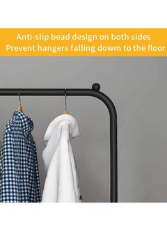 RollsTimi  Clothes Rack Multifunctional Clothes Coat Shelf Home Bedroom Storage Organizer Double Metal Stand  - Image 3