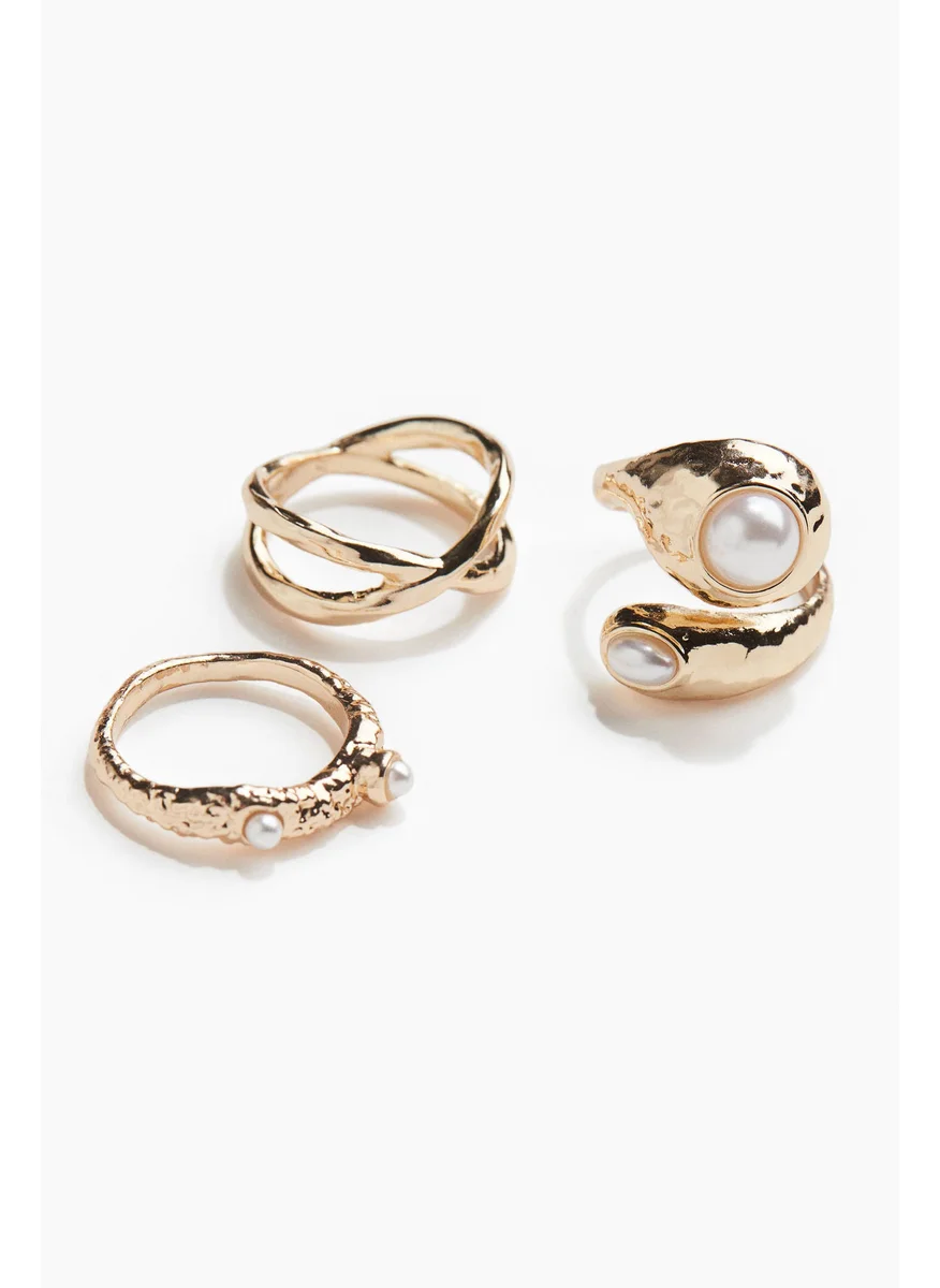 اتش اند ام 3-Pack Rings
