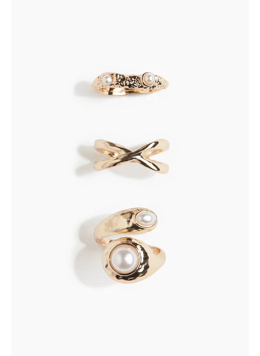 اتش اند ام 3-Pack Rings