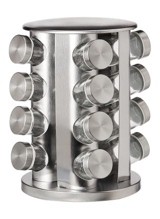 16 - Jar Revolving Countertop Spice Tower, Carousel Seasoning Storage Organization for Home & Kitchen - pzsku/Z66245F619D2B57C860DDZ/45/_/1658138404/4762dd45-4627-4f23-adfe-a936c03ab39a