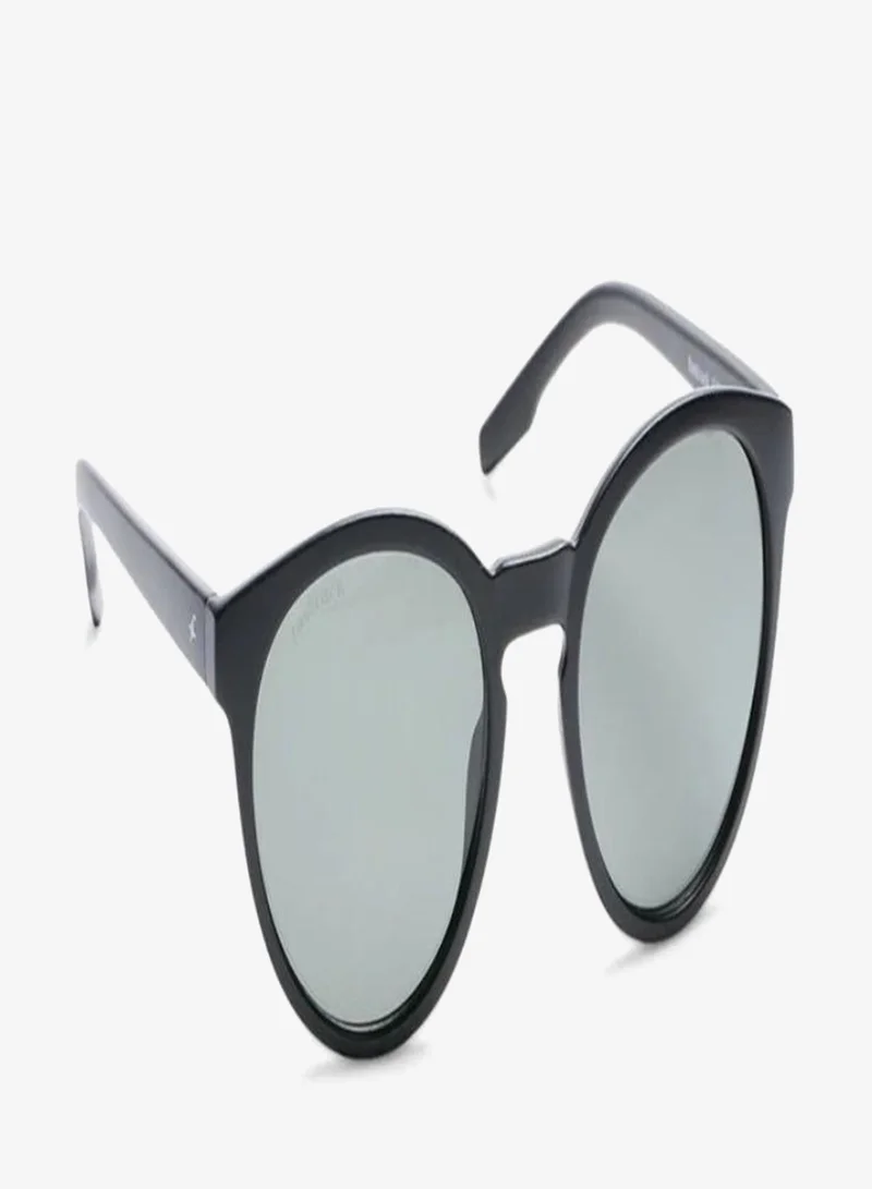 fastrack Black Round Men Sunglasses (P376GR3P|58)