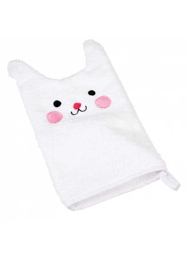Rex London Bonnie The Bunny Bath Mitt – Soft and Cute Kids Bath Mitt for Gentle Bath Time Fun – Ideal for Toddlers and Babies