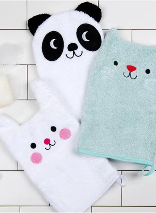 Rex London Bonnie The Bunny Bath Mitt – Soft and Cute Kids Bath Mitt for Gentle Bath Time Fun – Ideal for Toddlers and Babies