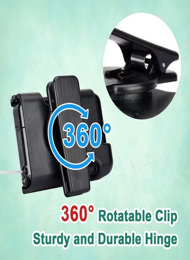 Healvaluefit Tslim x2 Pump Case with 360 Rotatable Clip, Compatible with t:Slim, t:Slim G4 (Black) - Image 4