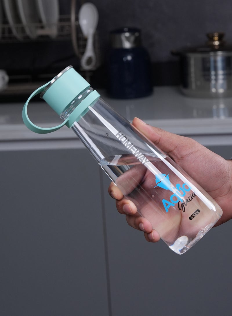 Homeway Aqua Glacier Water Bottle 580ML – Stylish, Lightweight, and Eco-Friendly Hydration Solution - Image 3