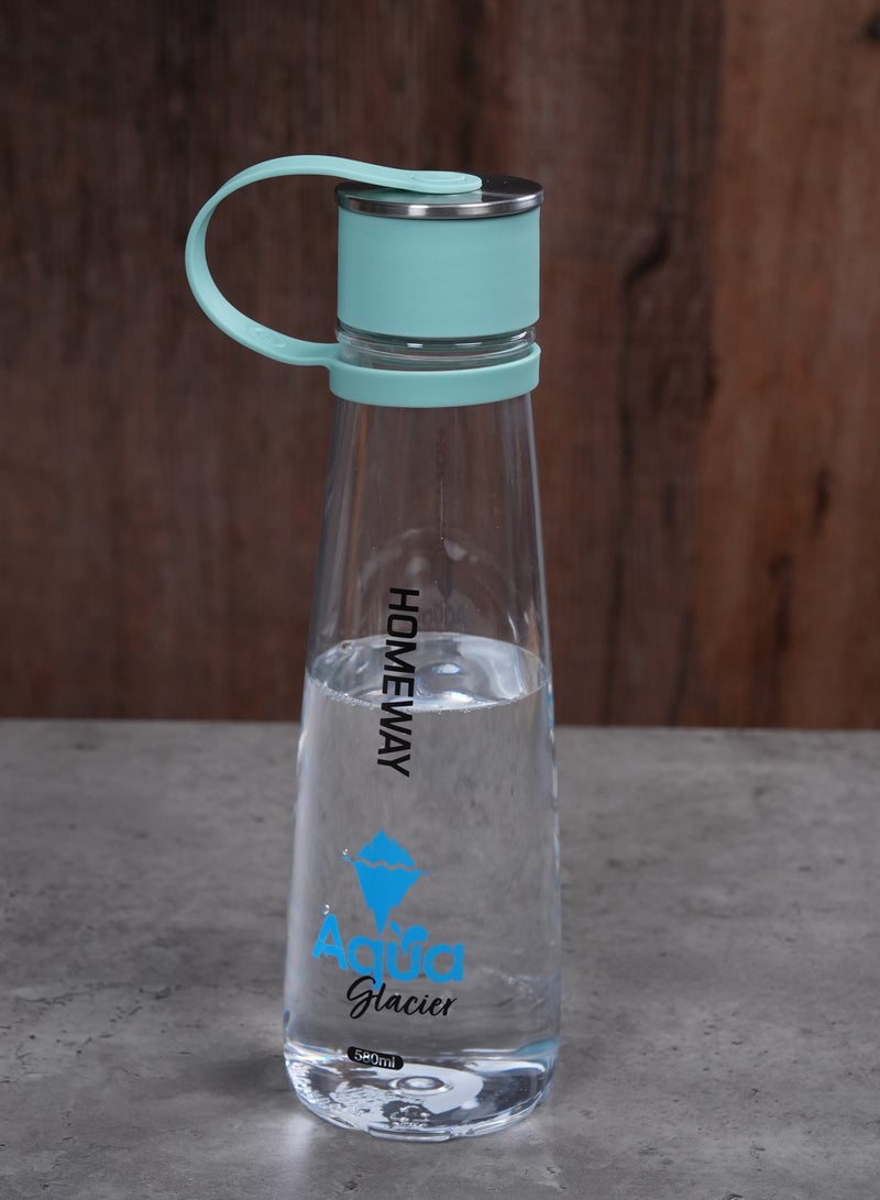 Homeway Aqua Glacier Water Bottle 580ML – Stylish, Lightweight, and Eco-Friendly Hydration Solution - Image 2