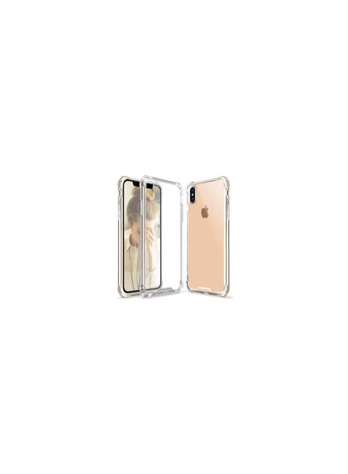 CATANES iPhone XS Max Case Clear Shockproof Back Cover Transparent Airbag Bumper Corner Protection Anti-Fall Soft TPU PC Case 6.5 inch - Image 2