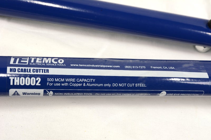 TEMCo Industrial TEMCo TH0002 400 MCM Wire and Cable Cutter - with 18 in. Handles - Image 5