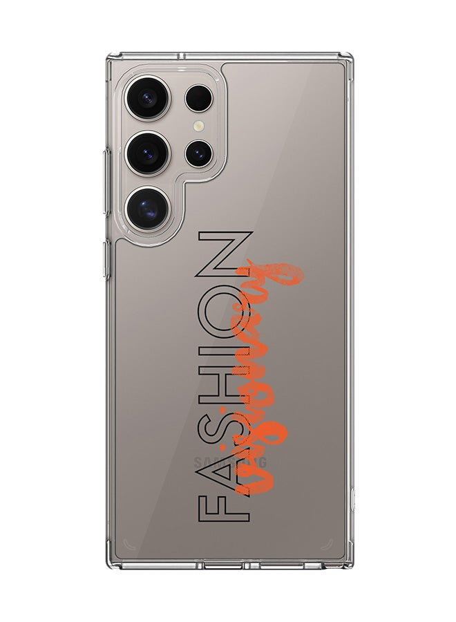 Stylizedd حافظة شفافة كلاسيكية لهاتف سامسونج جالكسي S25 ألترا، حافظة هجين ذات حواف مرنة مضادة للسقوط TPU PC جل رقيقة شفافة - رؤية عصرية - Image 1